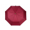 Dámský skládací vystřelovací deštník s puntíky Varianta: 1 bordó sv., Balení: 1 ks
