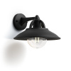 CORMORANT myGarden E27 IP44 Čierna fasádna LED lampa PHILIPS