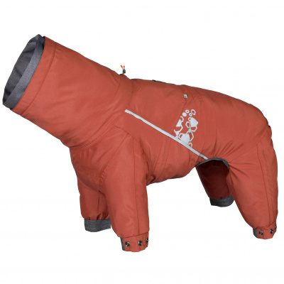 Hurtta Mudventure Overal Eco Cinnamon - nepremokavý oblek pre psa - 50M