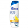 Head & Shoulders Citrus Fresh Šampón proti Lupinám na Mastné Vlasy 400 ml. Denné použitie