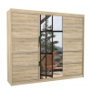 ArtAdrk Šatníková skriňa SALTO | dub sonoma 250 cm