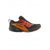 Pánske bežecké topánky Salomon Sense Ride 5 GTX – Black/Scarlet Ibis