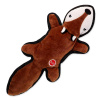 Hračka DOG FANTASY Recycled Toy liška pískací se šustícím ocasem 39 cm