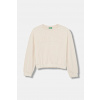Detská bavlnená mikina United Colors of Benetton 33NVC10Q8.G.seasonal béžová 140