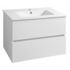 Aqualine PANEDA umývadlová skrinka 79,5x55x45,2cm, biela PN280