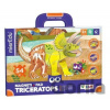MierEdu magnetická tabulka Dinosauři Triceratops
