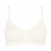 Podprsenka sloggi Zero Feel Pure Soft Bra - pre dámy - veľ. L - farba: biela