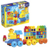 Mega Bloks ABC vláčik s hudbou