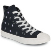 Converse Členkové tenisky CHUCK TAYLOR ALL STAR EMBROIDERED FLOWERS Čierna