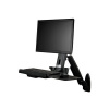 STARTECH Sit Stand Desk - Wall Mount One Monitor, STARTECH Sit Stand Desk - Wall Mount One Monitor WALLSTS1