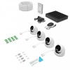 5.0Mpx IP kamerový systém PROFI 4xDOME PRD35 Gen2