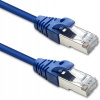 Qoltec Patch kábel FTP CAT6 2xRJ-45 3m Vysokorýchlostný pozlátený tienený