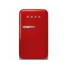 Minibar Smeg FAB5RRD5 červená pravý pánt