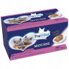 MOKRÉ KRMIVO PRE MAČIATKA PREVITAL MULTIBOX 4X85G PAŠTÉTOVÁ ZMES RYBA + TEĽACIE
