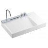 Hansgrohe Avalegra Umývadlo 78x48 cm, s termostatickou batériou a spŕškou, 2 prúdy, bez prepadu, chróm 22473000-HG