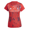adidas Women's Short Sleeve Performance Gym Top Team Colleg Red 12 (M)