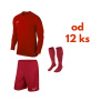 Futbalová sada Nike Park VI s dlhým rukávom pre celé mužstvo, od 12 ks, červená počet ks v sade: 12 hráčskych setov
