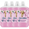 Coccolino Silk Lily Aviváž koncentrát 272 praní 4x1700ml Coccolino