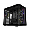Cooler Master case Elite 600, ATX, Průhledná bočnice, 4x 120mm Fan, Černá