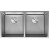 Mexen Binox nerezový dvojkomorový drez 800 x 450 mm, inox HC - 6421802000-01HC