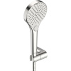 HANSA Viva sprchová súprava, ručná sprcha 3jet priemer 110 mm, sprchový držiak a sprchová hadica 125 cm, chróm, 44170120