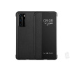 Real Leather Smart puzdro s funkciou Sleep / Wake pre Huawei P40 (čierne)