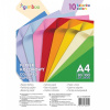 2ks Farebný papier Gimboo A4, 100 listov, 80g, 10 neónových farieb-MOVEO