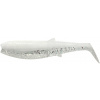 5ks - Gumová Nástraha Savage Gear Cannibal Shad 6,8cm 3gr White Flash