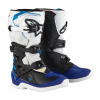 boty TECH 3S YOUTH, ALPINESTARS, dětské (bílá/černá/modrá) 2025 40,5