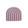 Mushie Silikónové hryzátko Rainbow Varianta: mauve