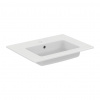 Ideal Standard Tempo - Nábytkové umývadlo 610x450 mm, s prepadom, biela E066801