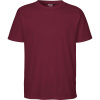 Neutral Tričko O60002 z bio bavlny, krátký rukáv, unisex COT77600206603-bordeaux L Bordó