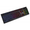 C-TECH C-TECH Polomechanická herní klávesnice Iris (GKB-08), casual gaming, CZ/SK, duhové podsvícení, USB