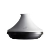 Tajine na indukci DELIGHT, bílé víko, 2l/26 cm, E-BALENÍ - Emile Henry (Keramická tajine na indukci Delight, břidlicová s bílým víkem E-BALENÍ - Emile Henry)