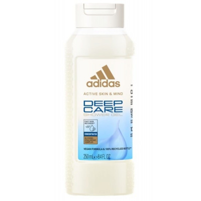 Adidas Deep Care sprchový gél dámsky 250 ml, Deep Care