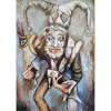 Joker 1 - Akad. mal. Igor Navrotskyi, originálny, ručne maľovaný obraz L (do veľkosti 95x95cm) Viac farieb