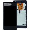LCD + dotyková plocha + predný kryt + stredný komplet Sony Xperia M C1905 Black