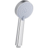 KIELLE Minor ručná sprcha 3jet EcoSpare, priemer 85 mm, chróm/svetlá sivá, 20421010E