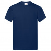 Tričko pánske Fruit of the Loom Original T - navy, 4XL