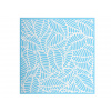 Sieťotlačová šablóna 25x25cm - textúra listy