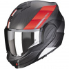 Prilba Scorpion EXO-TECH Evo Carbon Genus Matt Black Red Veľkosť: XL (61-62 cm)