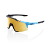 Športové cyklistické okuliare Ride 100 Percent SPEEDCRAFT - BWR Black - Soft Gold Mirror Lens | Velosprint.sk