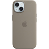 Apple iPhone 15 Plus Silicone Case with MagSafe Clay MT133ZM/A