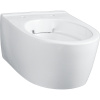 Závesné WC s hlbokým splachovaním Geberit iCon, uzavretý tvar, Rimfree: T=49cm, Biela, 204070000