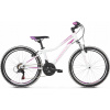 Junior bicykel - Kross Lea Jr 1,0 SR 2022 Biela - ružová (Kross Lea Jr 1,0 SR 2022 Biela - ružová)