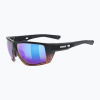 Slnečné okuliare UVEX Mtn Venture CV black demi matt/mirror blue