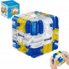 Logická kocka pre deti s bludiskom a kovovou guľôčkou hra CUBE MAZE 3D
