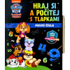 Tlapková patrola Hraj si a počítej s tlapkami Škrábací knížka - Kolektiv