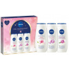 Nivea Feel Shower Soft dámsky darčekový set 3ks