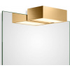 Svetlo nad zrkadlo Box Clip On LED 2700K 15 cm zlaté mat